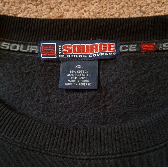 VINTAGE HIP-HOP THE SOURCE CLOTHING SWEATER - Picture 3 of 3